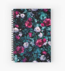 RPE FLORAL ABSTRACT III Spiral Notebook