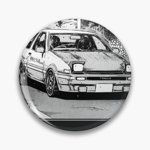 Item preview, Initial D Black Manga Phone Case designed and sold by Despavr.