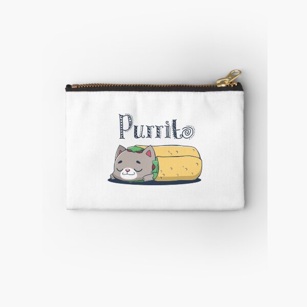 Item preview, Purrito pun designed and sold by GazingNeko.