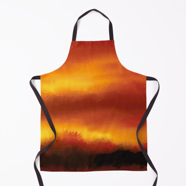 Item preview, Sunset Secne on Hills, abstract painting designed and sold by blueocan.