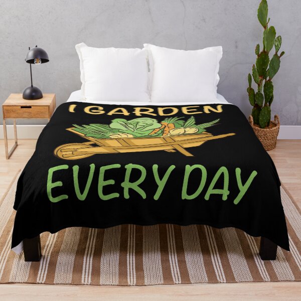Item preview, I Garden Every Day Gardening Vegetables Wheelbarrow Farm designed and sold by RJ-Art.