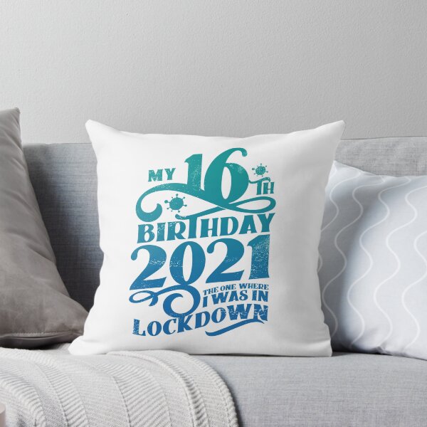 Item preview, My 16th Birthday 2021 - The One Where It Was In Lockdown - 16 years jubilee 2005 16th Anniversary 16th Birthday Party Present designed and sold by kolbasound.