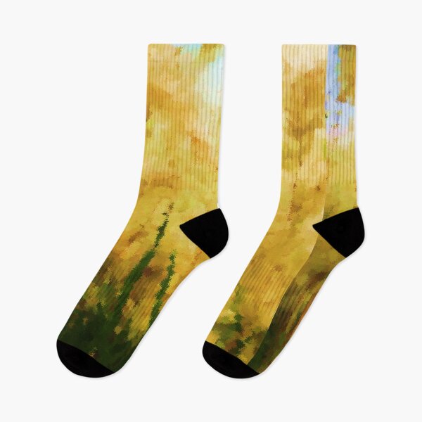 Item preview, Painting of a fields landscape scene designed and sold by Manoroma.