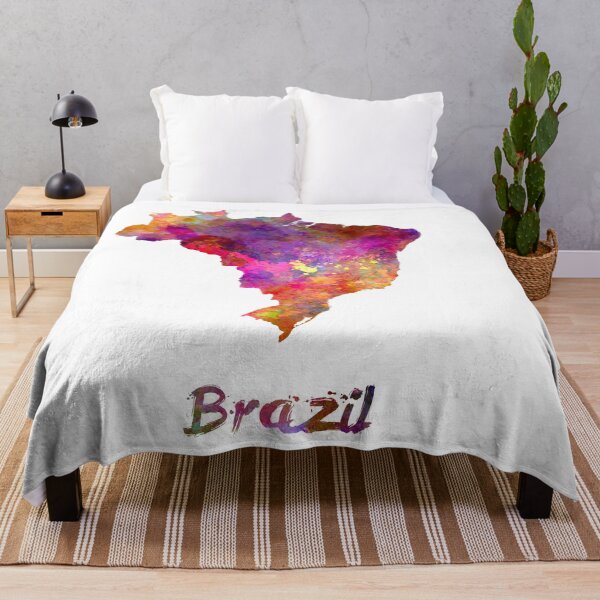 Artikelvorschau, Brasilien in Aquarell entworfen und verkauft von paulrommer.