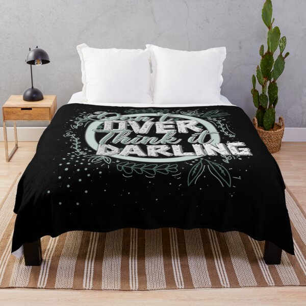 Item preview, Dont Overthink It Positive Saying designed and sold by AOCreativeProd.
