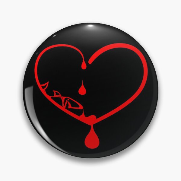 Item preview, Shark in the crying heart designed and sold by BernhArt.