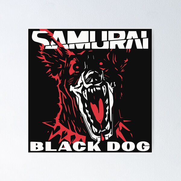 Item preview, Black dog designed and sold by Aonaka.