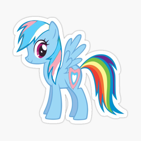 Transgender Pony Sticker