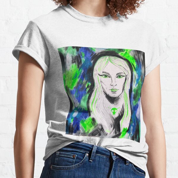 Radioactive punk girl Classic T-Shirt