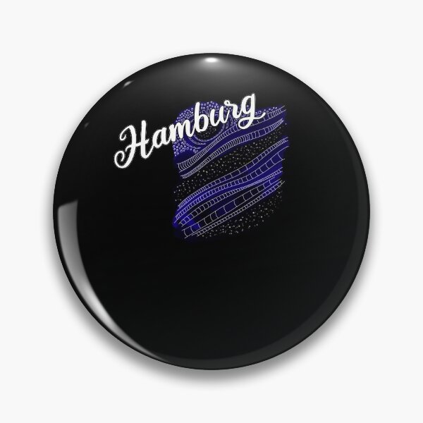 Item preview, Galaxy Lettering Watercolor Hamburg designed and sold by AOCreativeProd.