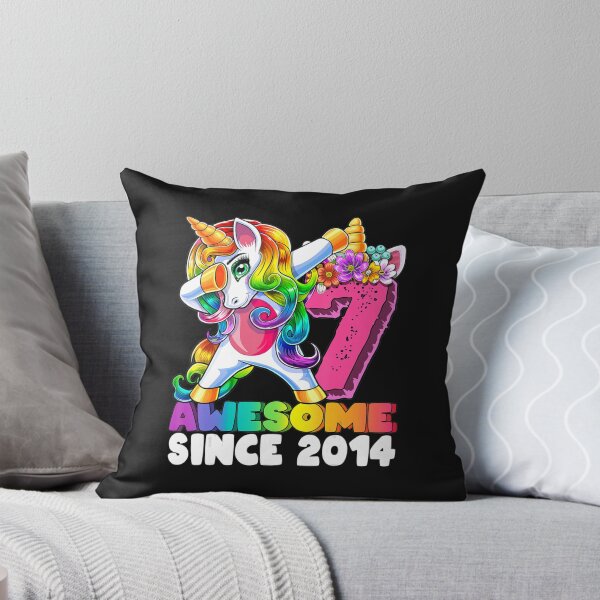 Item preview, Impresionante desde 2014 Dabbing Unicorn 7th Birthday Girls designed and sold by Jindohu58299.