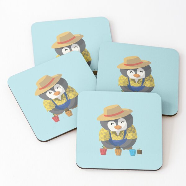 Item preview, Gardener Penguin designed and sold by RobsArtThings.
