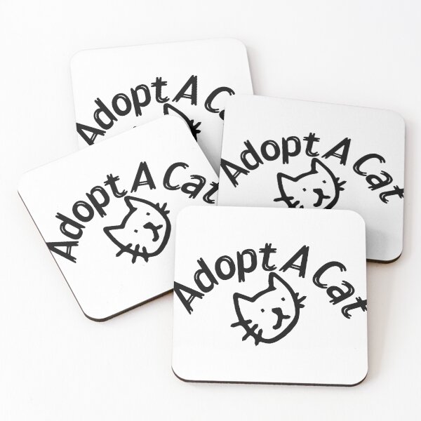 Item preview,  Adopt A Cat designed and sold by Thecaveofcat.