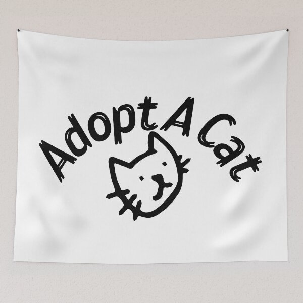 Item preview,  Adopt A Cat designed and sold by Thecaveofcat.