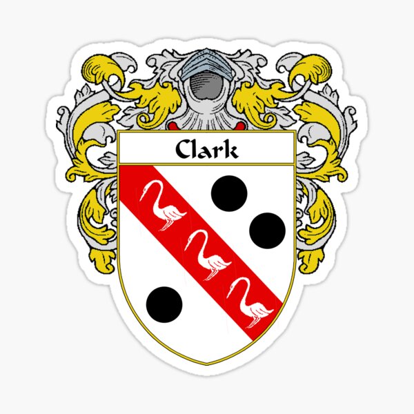 Item preview, Clark Coat of Arms/Family Crest designed and sold by IrishArms.