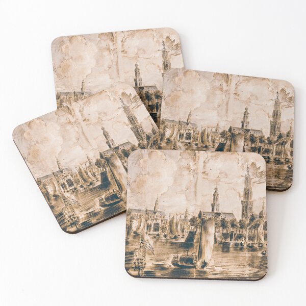 Item preview, The port of Antwerp, 1712 designed and sold by AM FineArtPrints.