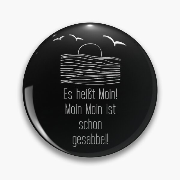 Item preview, Hamburg Löppt Saying Moin Moin Drooled designed and sold by AOCreativeProd.