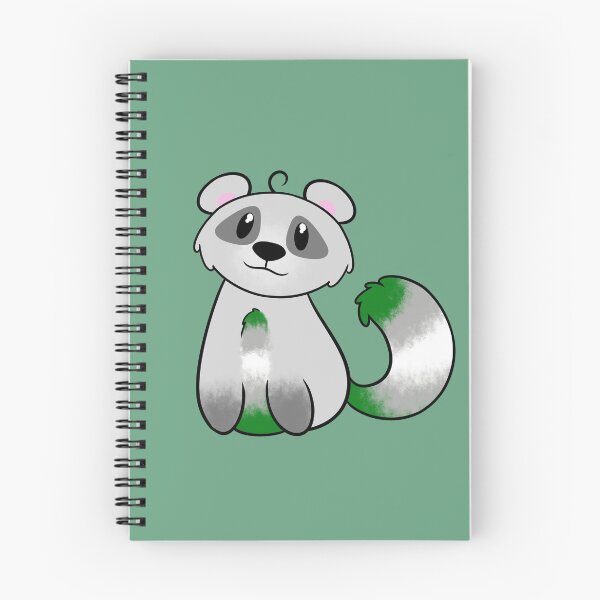 Item preview, Greyromantic raccoon designed and sold by Lemyah.