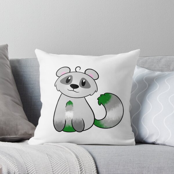 Item preview, Greyromantic raccoon designed and sold by Lemyah.