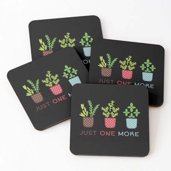 Item preview, Just One More Plants Funny Plant Lover Gardening Quote designed and sold by sillyquestions.