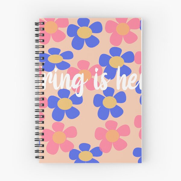 Item preview, colorful flower pattern spring is here designed and sold by Northendesigns.