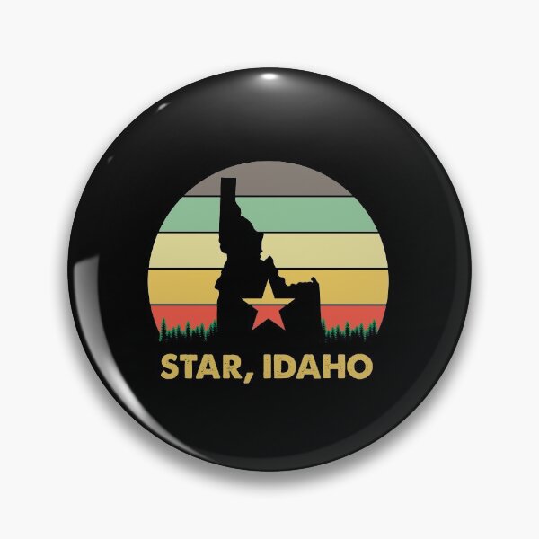 Item preview, State of Idaho Retro Vintage Sunset Star Idaho Shirt designed and sold by Skechers7654.