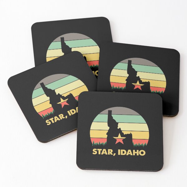 Item preview, State of Idaho Retro Vintage Sunset Star Idaho Shirt designed and sold by Skechers7654.