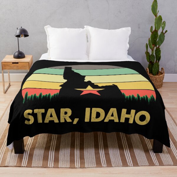 Item preview, State of Idaho Retro Vintage Sunset Star Idaho Shirt designed and sold by Skechers7654.