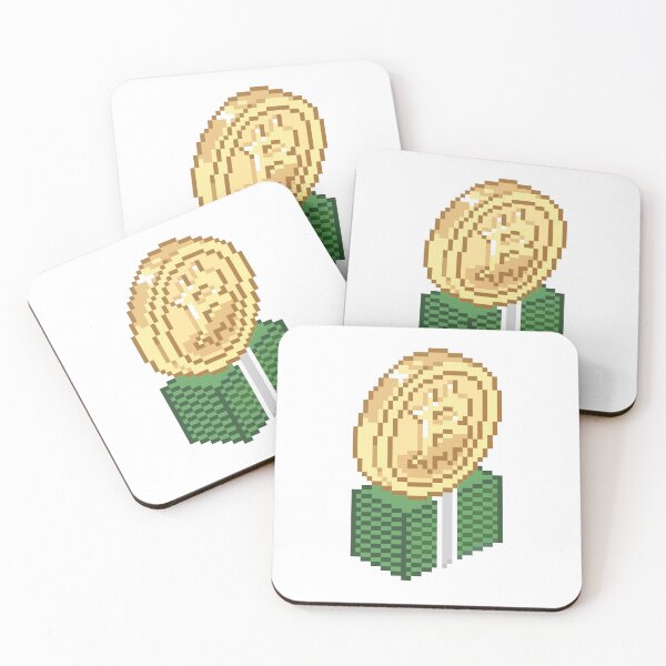 Item preview, Bitcoin Dollar pixel art designed and sold by Jane Rezy.
