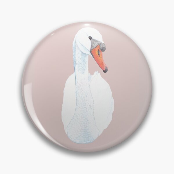 Item preview, Swan illustration by Janneke Calle Art  designed and sold by Janneke Calle.