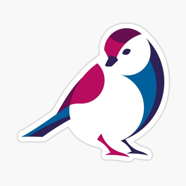 Blaubeermeise Sticker