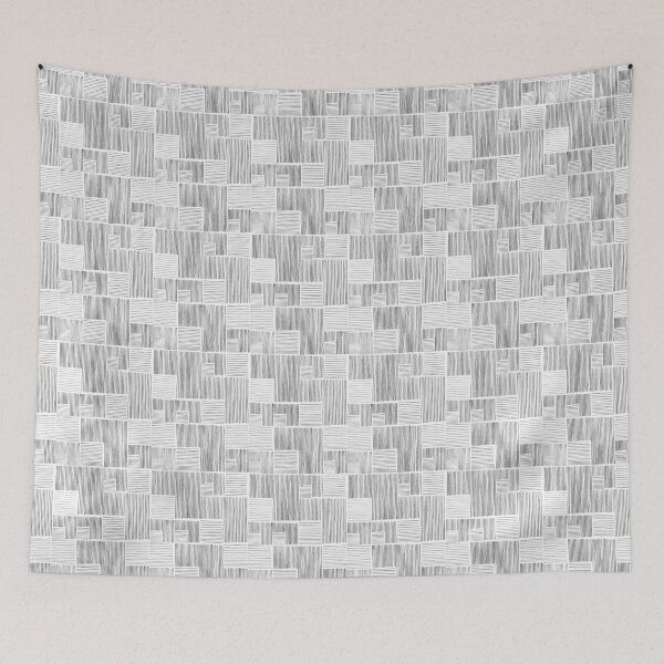 Item preview, hand drawn graphic line pattern designed and sold by raumbildwelt.