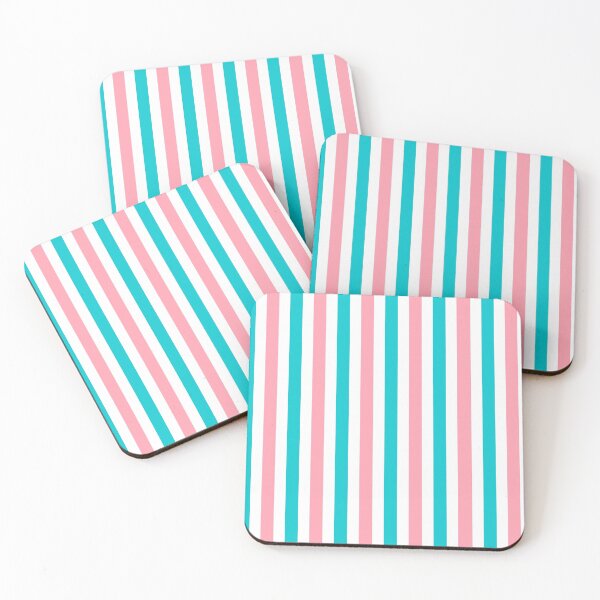 Item preview, Líneas verticales rosadas y azules designed and sold by SaamyaTyagi.