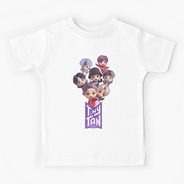 bts tiny tan-bts tiny tan kids -Regalo de vector premium para ella para él regalo para niños, niños y niñas Camiseta para niños