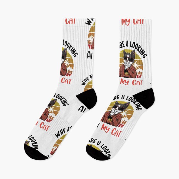 Item preview, Why Are You Looking At My Cat designed and sold by Designhub14.