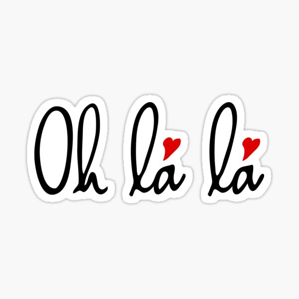 Ooh Lala Removable Wall Decal