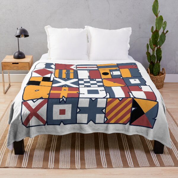 Item preview, Nautical signal flags designed and sold by NitArtCafe.