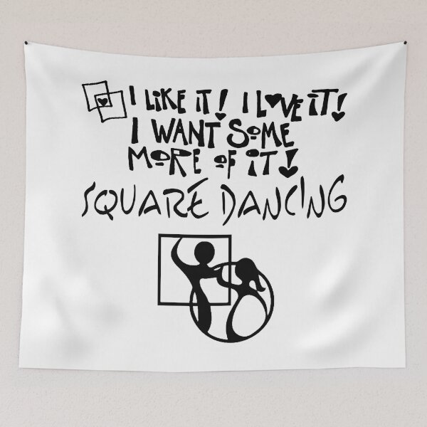 Item preview, Like Love BLK designed and sold by Square Dancing Gifts & Merchandise.