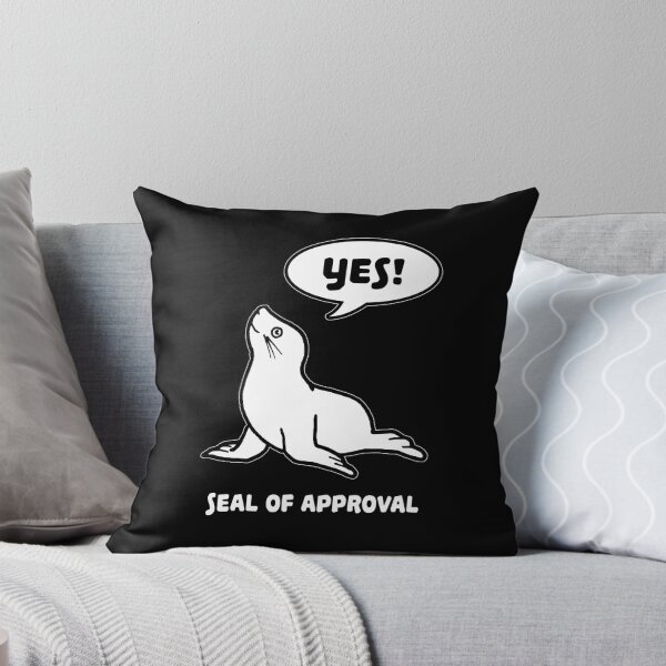 Item preview, Seal Of Approval Pun Animal Pun Humor Funny Positive designed and sold by sillyquestions.