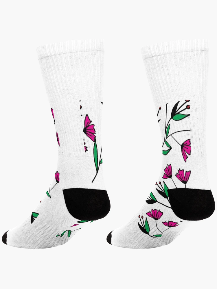 Thumbnail 4 of 5, Socks, Spring is here collection designed and sold by Fortified.
