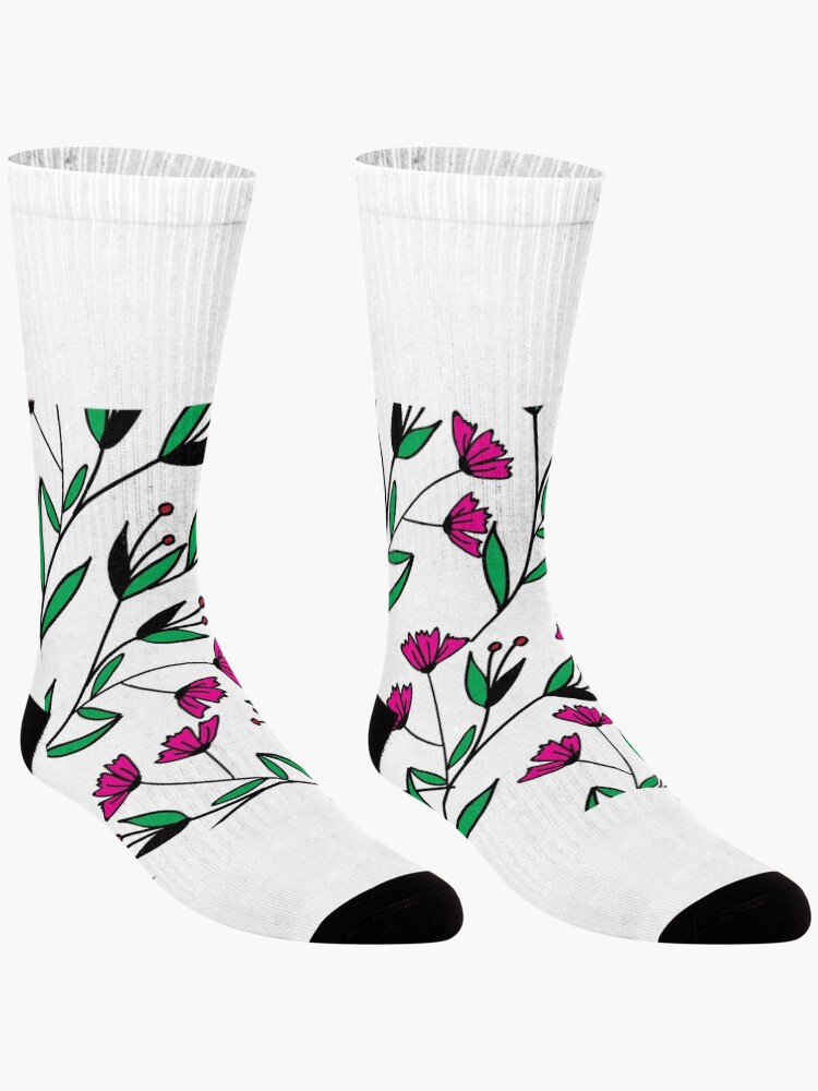 Thumbnail 3 of 5, Socks, Spring is here collection designed and sold by Fortified.
