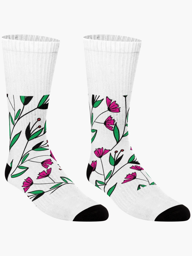 Thumbnail 3 of 5, Socks, Spring is here collection designed and sold by Fortified.