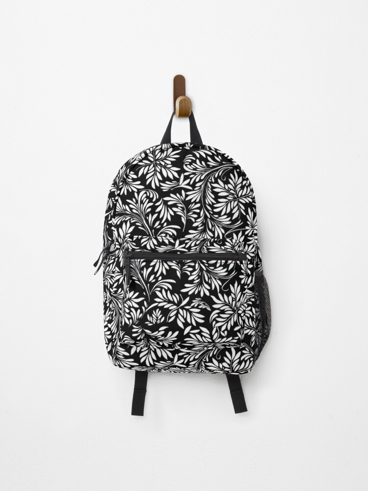 Flower pattern sales backpack