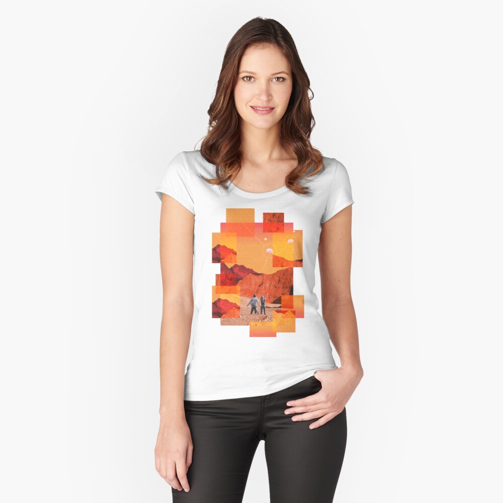 Item preview, Fitted Scoop T-Shirt designed and sold by AnaBrown.
