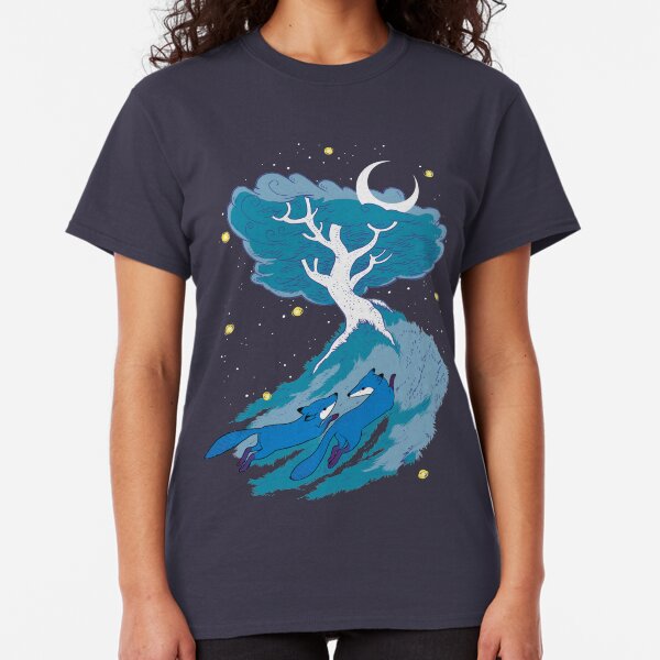 Moonlight Foxes Classic T-Shirt
