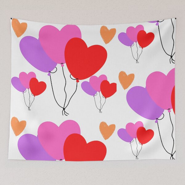 Item preview, Heart Ballons designed and sold by Dream Design Store.