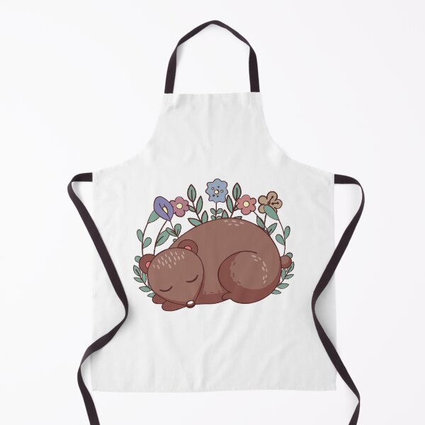 Item preview, Sleeping bear illustration designed and sold by GazingNeko.