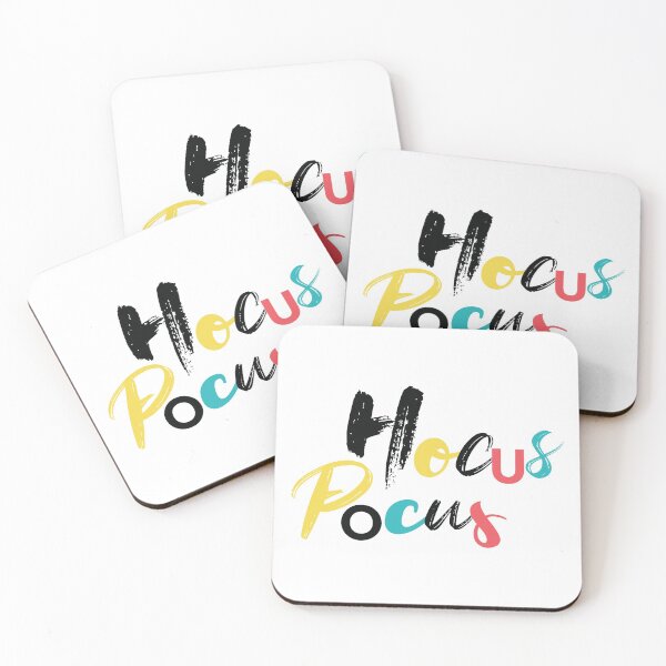 Item preview, Modern, colorful, fun, cool, trendy graphic design of Hocus Pocus designed and sold by theendup.