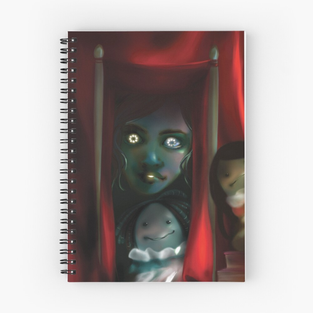 Item preview, Spiral Notebook designed and sold by Albinalien.