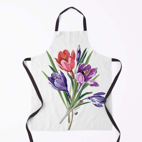 Item preview, Crocuses illustration designed and sold by Alexandra Kueny.